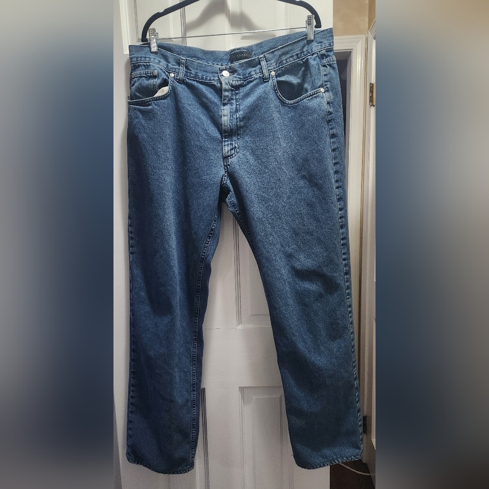 Canali Relaxed Blue Denim Jeans